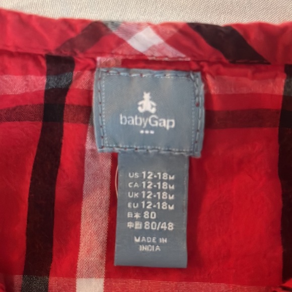 Baby Gap Blouse & Jeans 12-18M - Picture 3 of 7